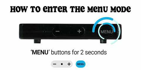 How to enter the menu modehttps://youtu.be/k2GJ7hrNQuQ